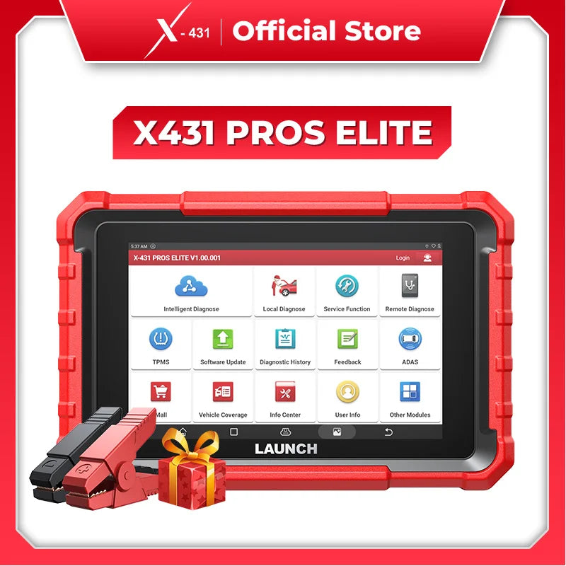 LAUNCH X431 PROS Elite Car Diagnostic Tools Professional OBD2 Diagnost Auto Automotive Tool Scan Autoscanner 2-Year Free Update