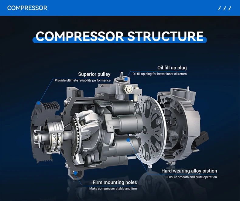 For Honda JAZZ V 38800-6Y0-E01 042400-0960 ESB27C Automotive Electric Hybrid ac compressor