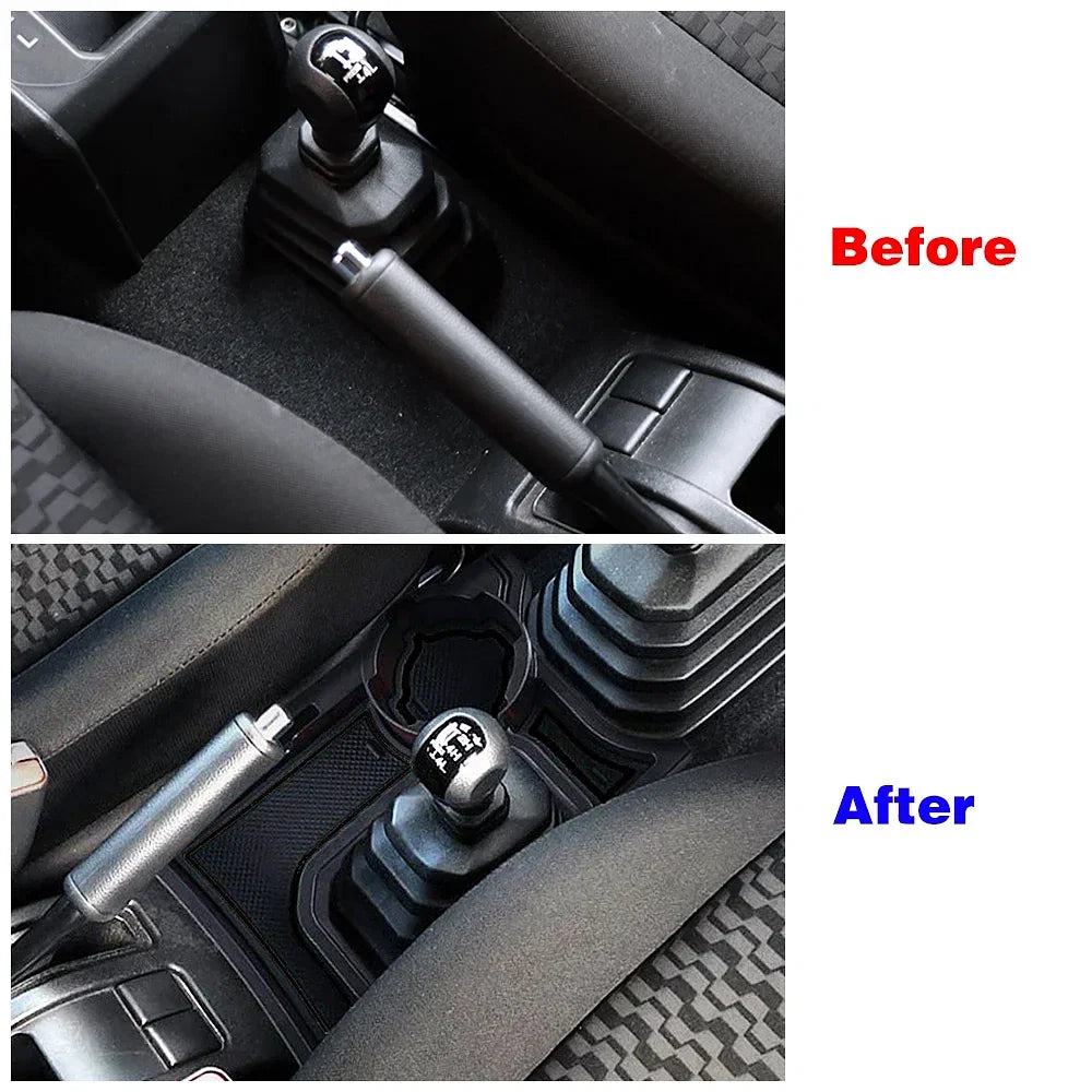 Color Name: Black - For Suzuki Jimny 2019-2024 Stowing Tidying - Premium Interior Accessories from Xingxun - Just $31.49! Shop now at Rapidvehicles