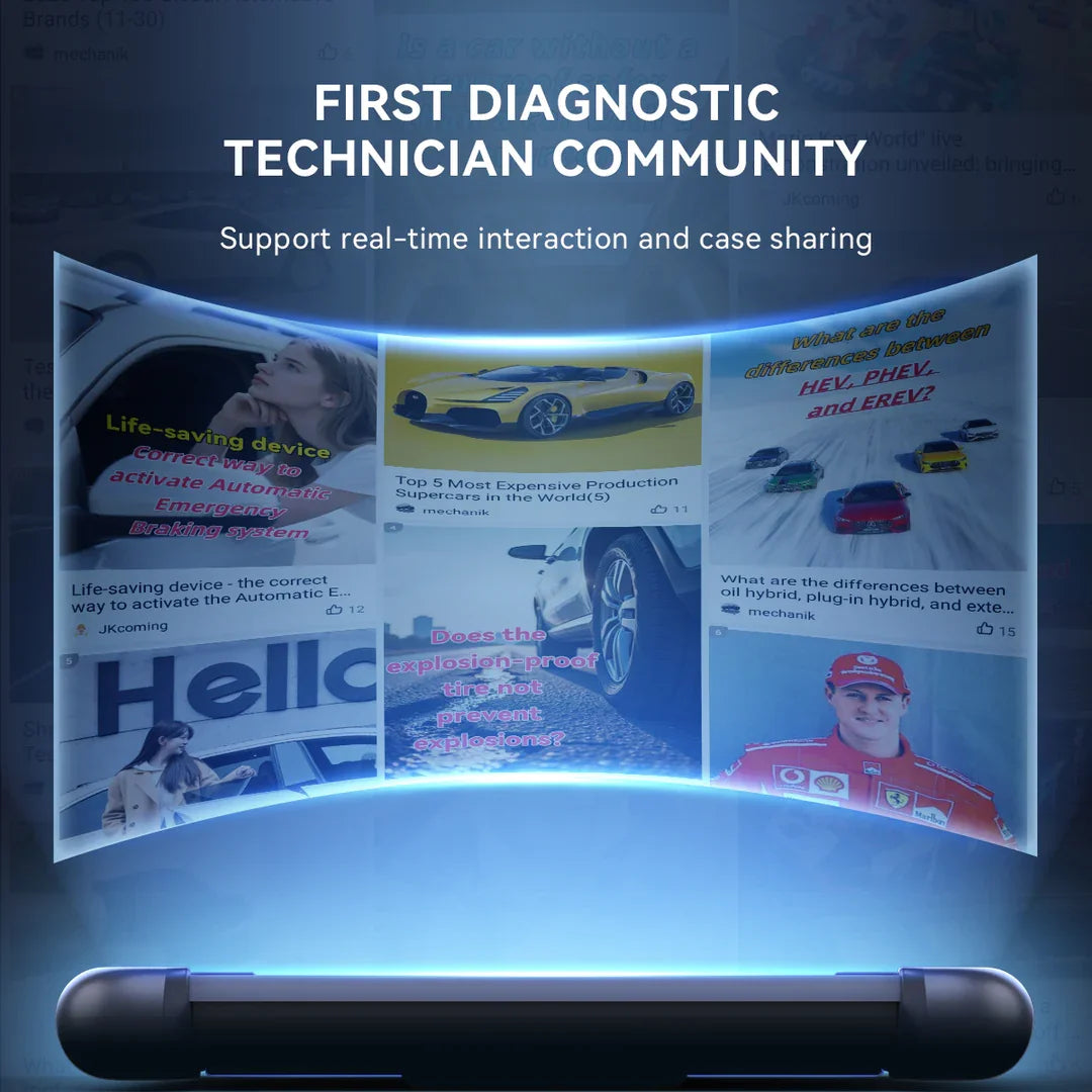 MUCAR 892BT Free AI CANFD DoIP Car Diagnostic Tools All System Auto Scan Tool ECU Coding Bi-Directional OBD2 Scanner 35 Resets