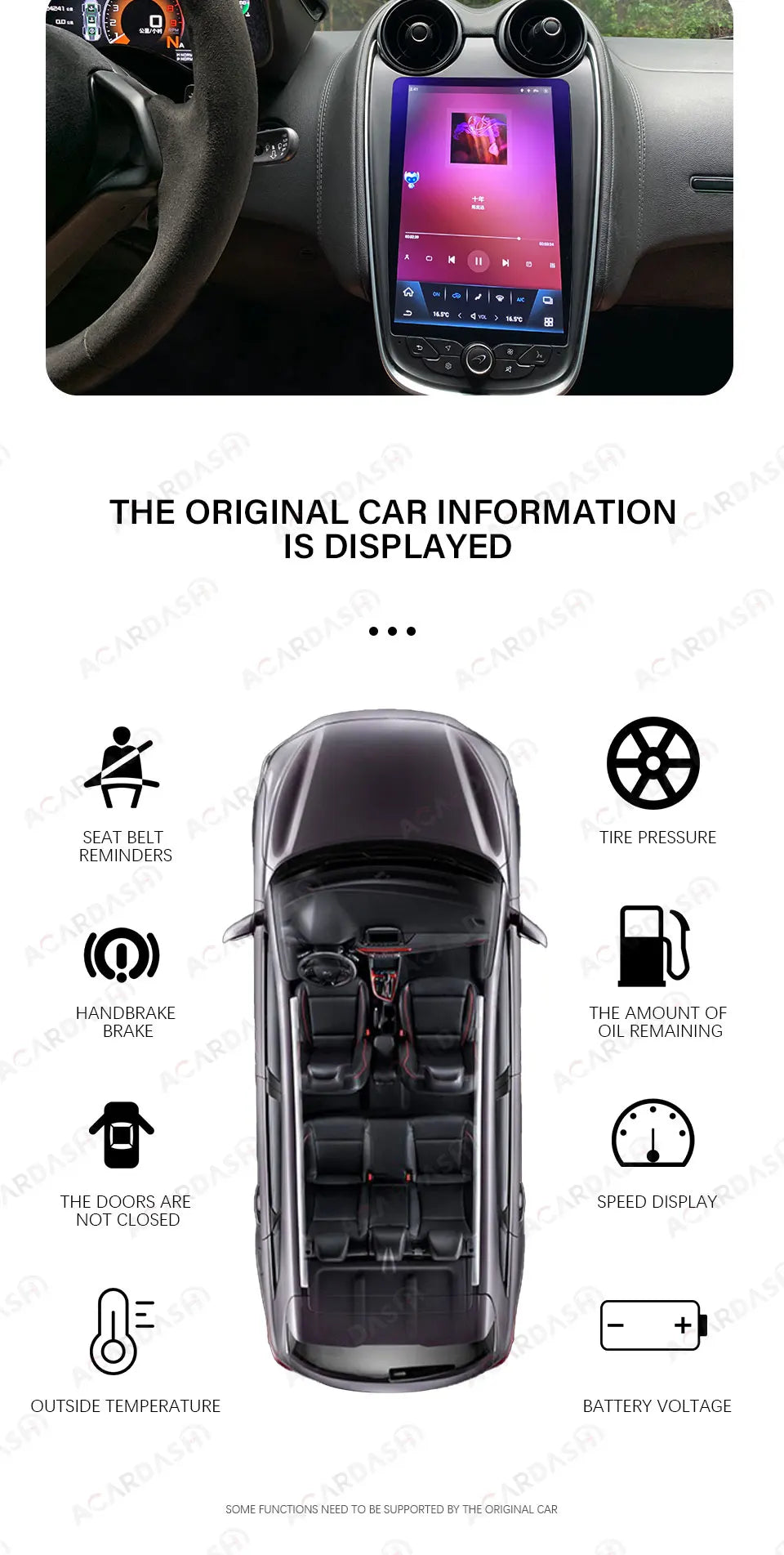 Newest Android Screen for Mclaren GT/570/540C/600LT Android 11 Car Multimedia Player GPS Radio Stereo Head Unit Radio