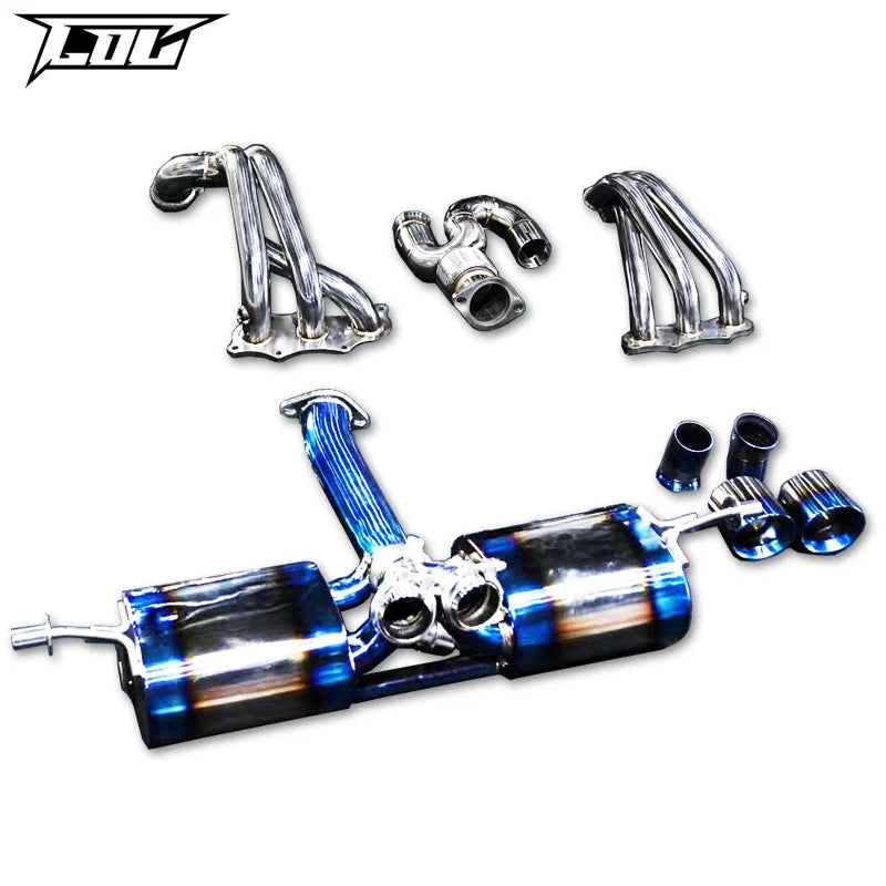 High Performance Titanium Alloy Catback Exhaust for LOTUS Evora GT410 3.5 2017-2019 Engine Downpipe