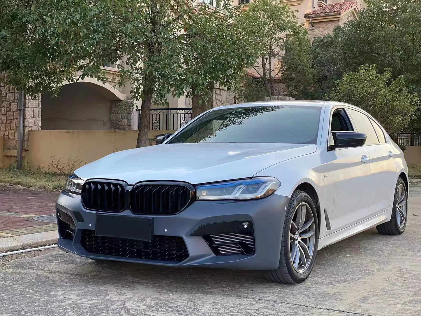 For BMW G30 G38 2017-2021Projector Lens Headlight Auto Head lamp Reverse Brake Fog Front lights DRL Plug and Play IP67 2pcs/Set