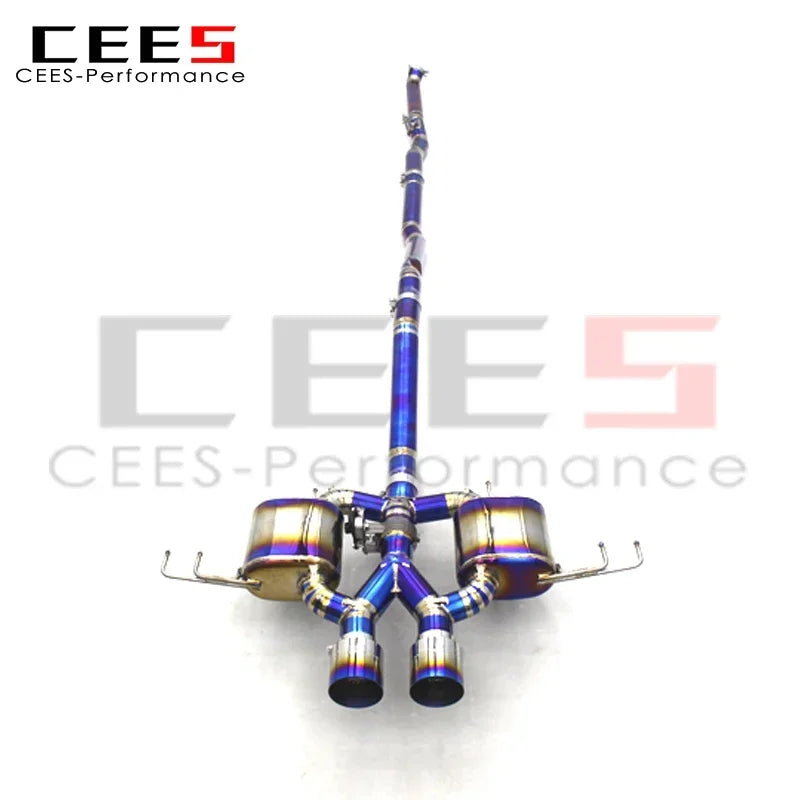 High Performance CEES Valved Catback Exhaust System for Honda CIVIC Type R/Type - R 2.0T (2017 - 2023)