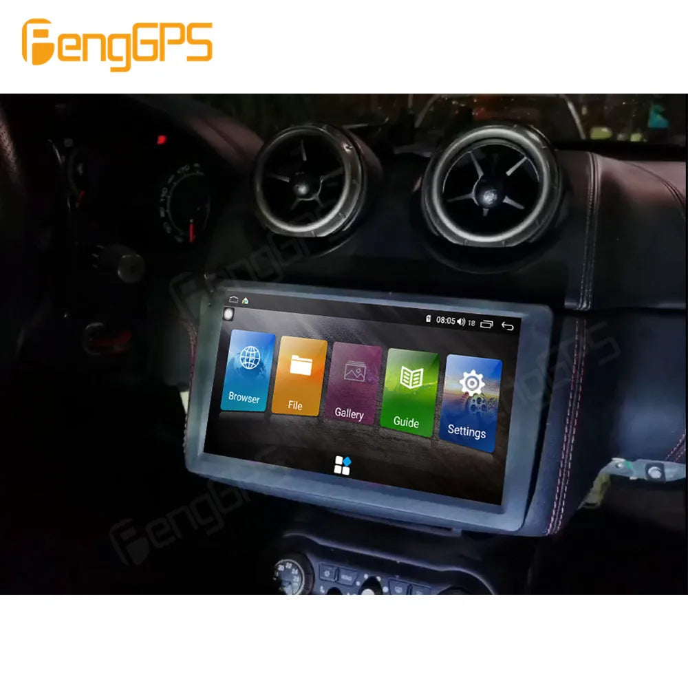 9 Inch Android Car Radio For Ferrari California 2009-2018 Navigation GPS Original Car Functions Auto Accessoires WIFI Carplay