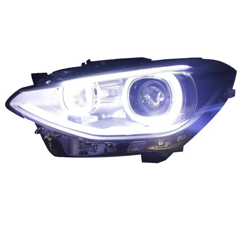 For BMW 1 Series F20 2014-2017 Car Auto Parts Headlight Assembly LED Lights Lamp DRL Signal Plug And Play Daytime Running
