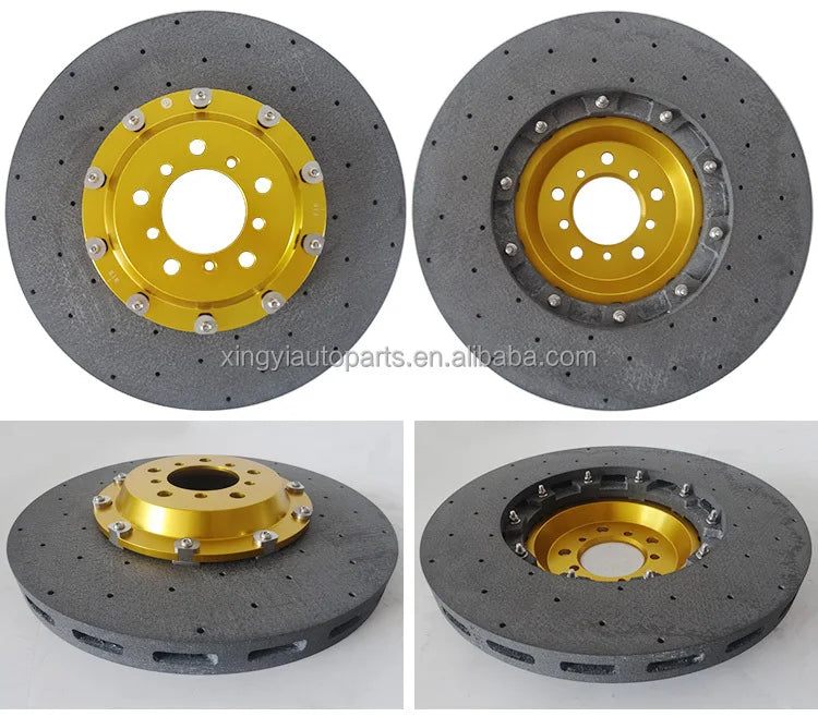 Upgraded versionNew Stock Arrival CCB Rotors Front and Rear Ceramic Brake Rotors for Mclaren GTR R35 Carbon Disk and Pads