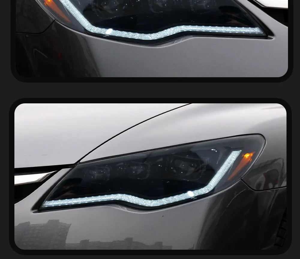 TYPY Car Lights For Honda Civic 8th FD2 Headlight 2012-2015 LED Projetor head Lamp Daytime Running Light Automotive Accessories