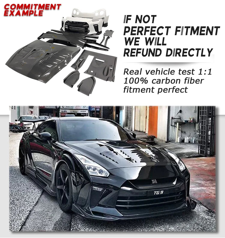 Dry Carbon Fiber Side Fenders for Mclaren 720s Coupe Not Convertble RYFT Design