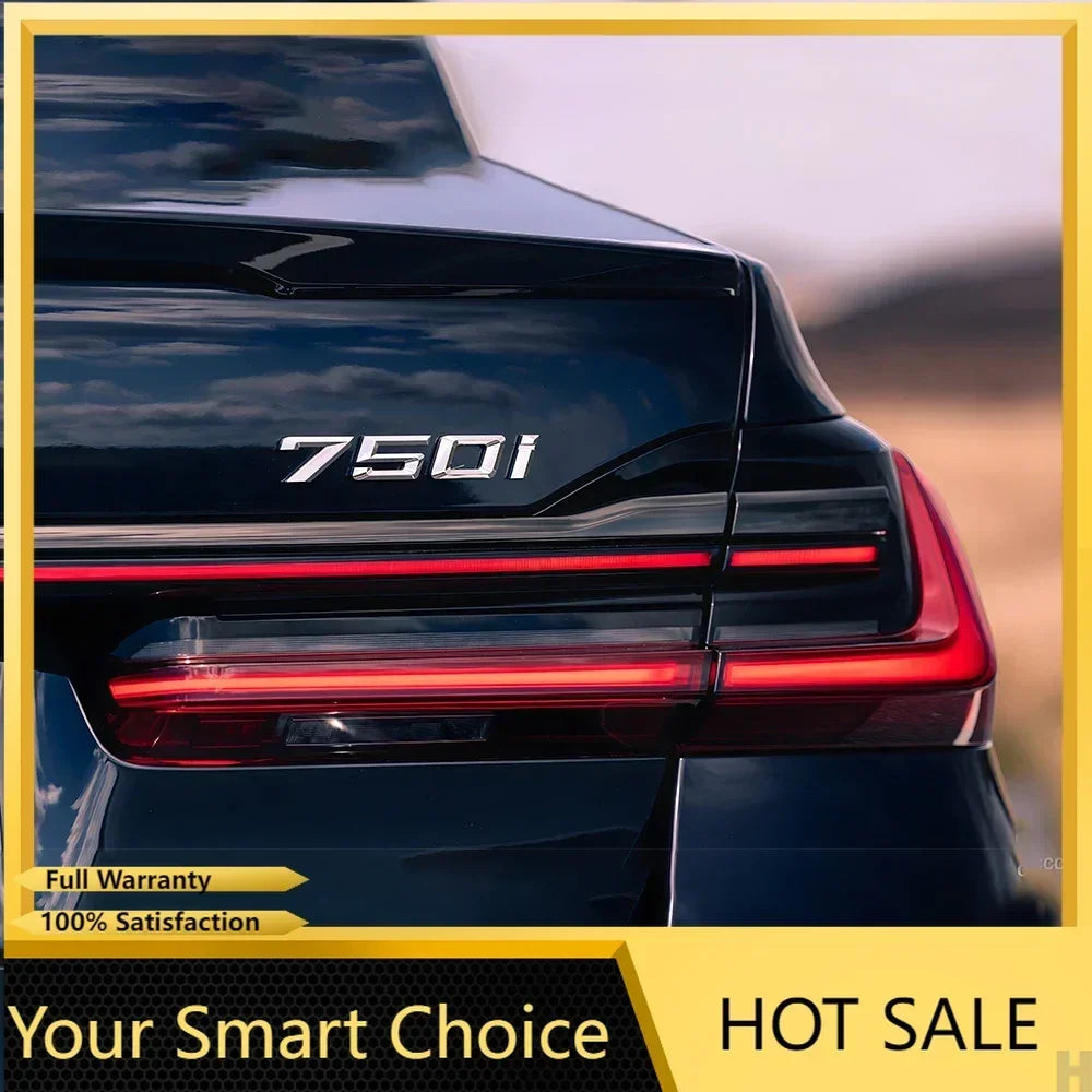 Upgraded Through Taillights Accessories for BMW 7 Series F01 F02 G11 G12 730Li 740Li 750Li 2008-2019 LED Car Taillights Assembly