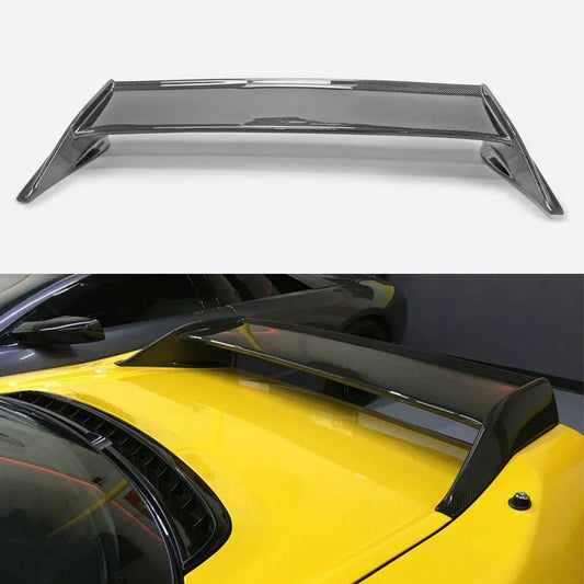 Carbon Fiber For Honda NSX NA1 NA2 TypeR Rear Trunk Spoiler Glossy Finish Spoiler Wing Racing Exterior Body Kits Car Accessories