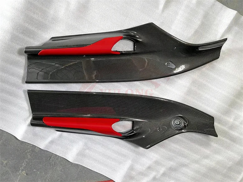 Ferrari 488 GTB unveils new high-quality OEM-style dry carbon fiber door pairs