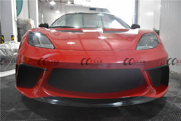 Good fitment body kit for Lotus Evora front bumper rear bumper side skirts and trunk spoiler for Lotus Evora facelift