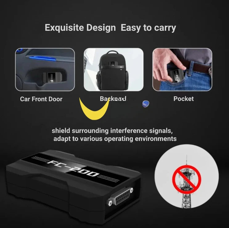 CG FC200 ECU Programmer Full Version Support 4200 ECUs and 3 Operating Modes Upgrade of AT200 Get Free ECU and MTxx License