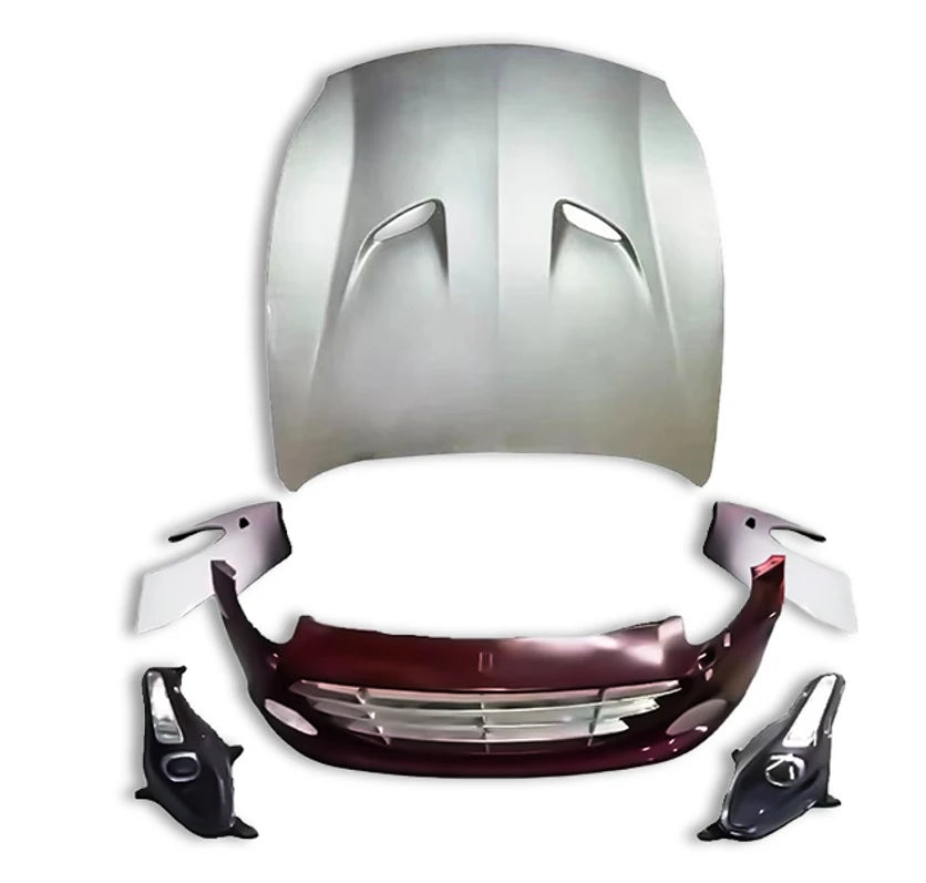 FLDZ New Arrival California T Style Carbon Fiber Small Headlight Assembly Body Kit Suitable for Ferrari California 2009-2012