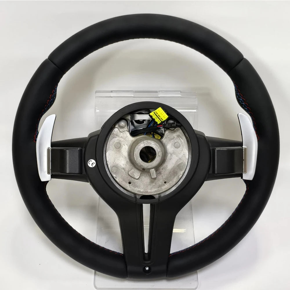 Full Leather Sport Steering Wheel Suitable For BMW E87 E89 E90 E91 E92 X1 E84 X3 E83 X5 X6 E70 E71 Car Accessories EU Warehouse