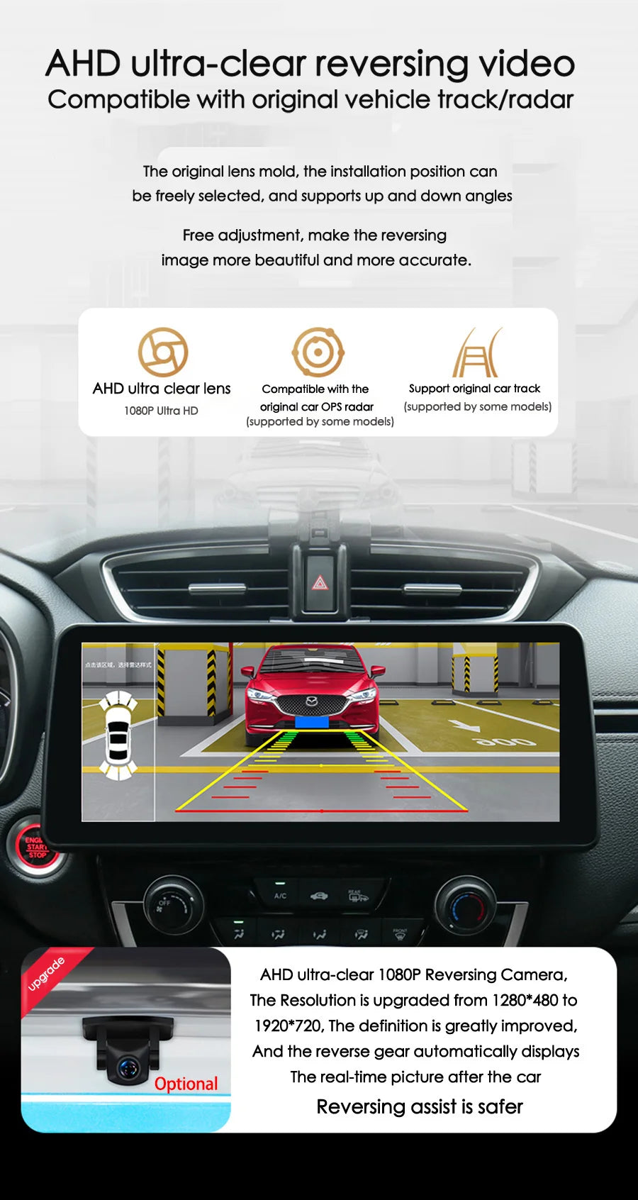 13.3'' Android 14 2K Screen For Honda Accord 2018 2019 2020 Stereo GPS Car Multimedia Video Player Navigation Carplay Head Unit