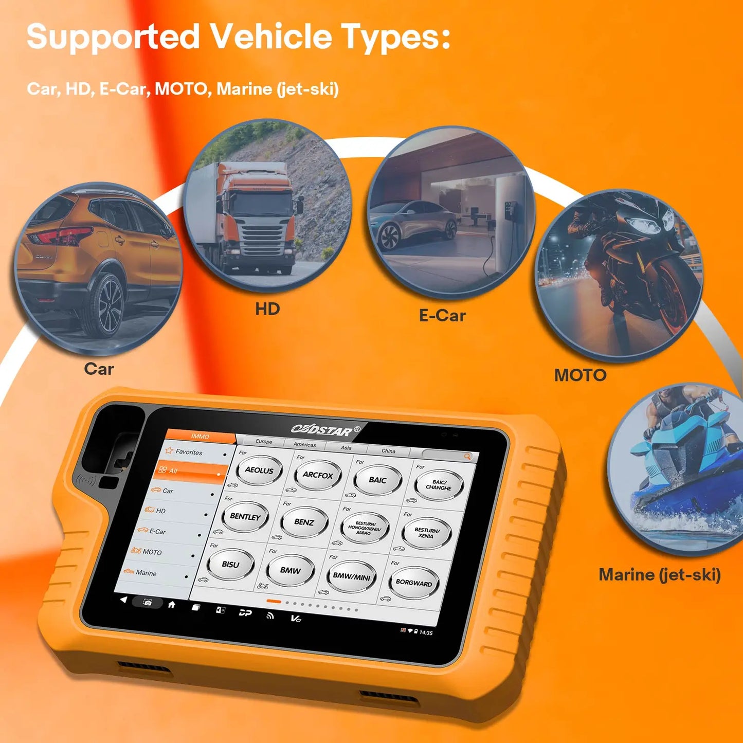 2 Year Update OBDSTAR X300 Classic G3 A1+A2 (KEY MASTER G3) Key Programmer and Key Sim 5 In 1 Key Simulator and Motorcycle Kits