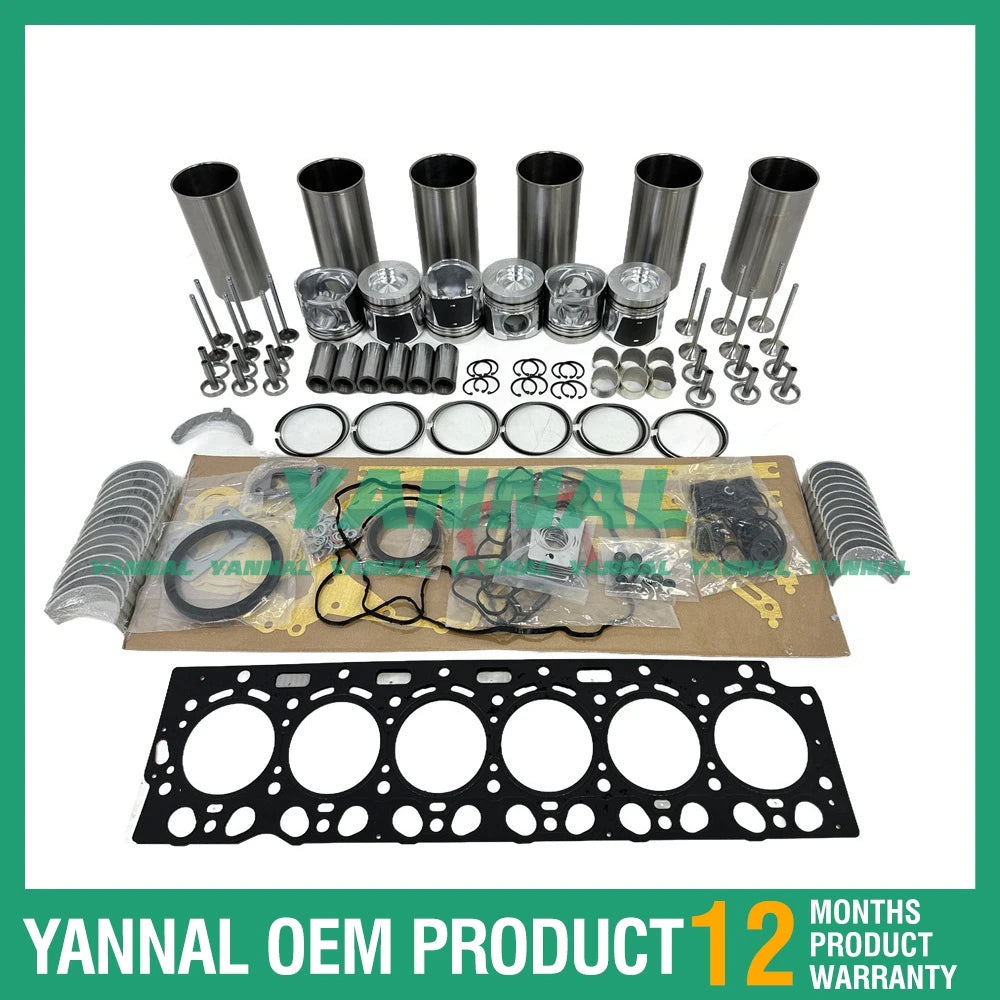 New Good Quality D6D D6E Engine Overhaul Rebuild Kit For Volvo EC210B Excavator Steer Loader