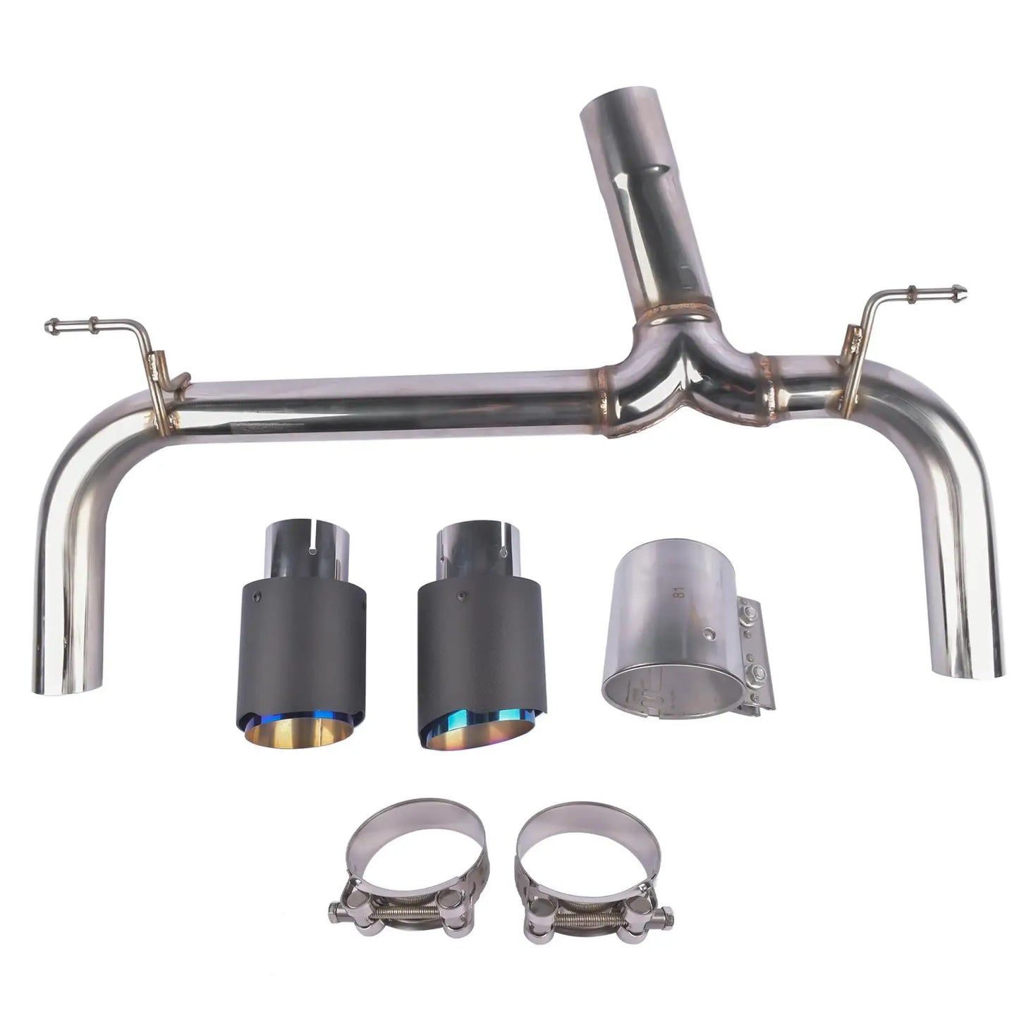 AP03 For BMW F30 F32 335i 435i 2012-2016 Carbon Fiber Axle Back Muffler Exhaust Kit