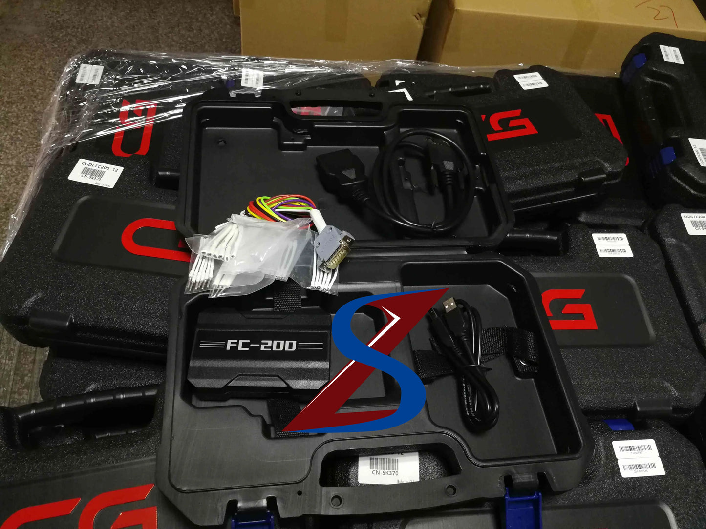 CG CGDI FC200 ECU Programmer Full Version with 6HP 8HP/MSV90/N55/N20/B48/B58 and MPC5XX Adapter Set for EDC16/ME9.0