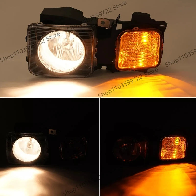 For Hummer H3 2006 2007 2008 2009 2010 Front Bumper Lights Day Running Lights Headlights Fog Lights Driving Light Assembly