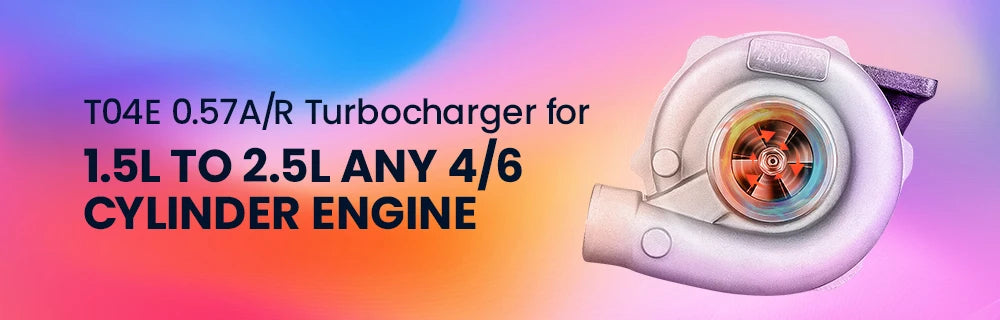 GT30 GT3037 GT3076 4 bolts Flange A/R 0.6 0.82 Water Cool Universal  Turbocharger for All  4 / 6 cyl  2.5L-3.0L engines