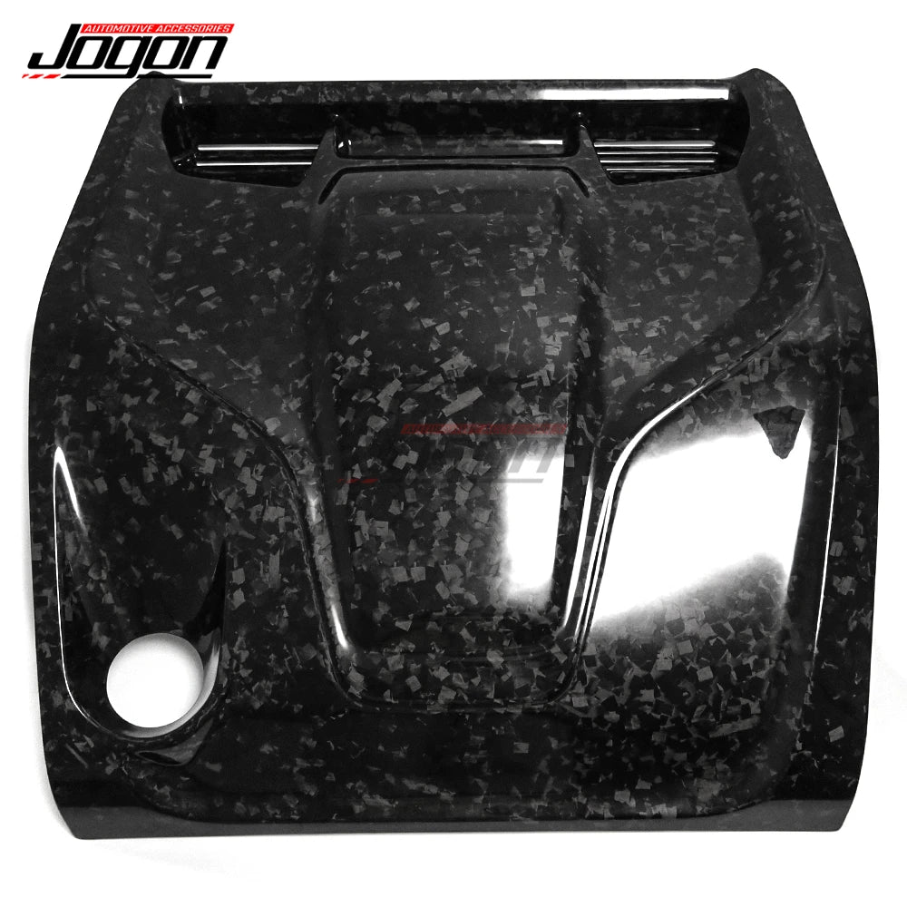 Dry Carbon Fiber Car Racing Engine Bay Engine Bonnet Decor Performance Cover Trim For Lotus Emira I4 AT 2023-2024 Accessories