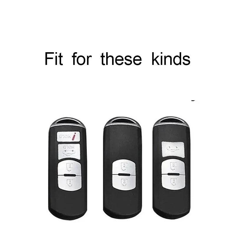 Color Name: Brown - TPU Car Remote Key Case Cover for Mazda 2 3 6 - Premium Interior Accessories from carmilla - Just $7.99! Shop now at Rapidvehicles