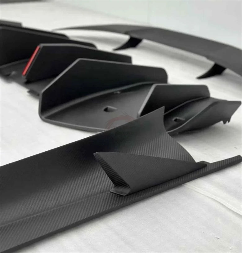For Lotus Emira Upgrade V Style Dry Carbon Fiber Front Lip Side Skirts Rear Diffuser Rear Spoiler Hood Side air Vents