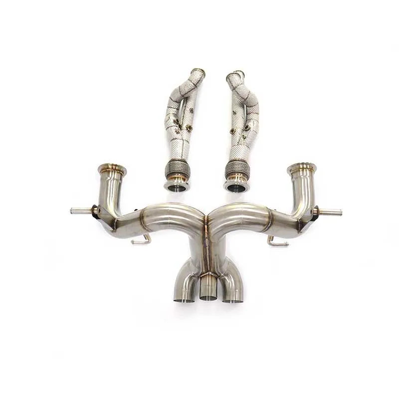 HMD Exhaust System Stainless Steel Performance Catback full sets for Lamborghini Aventador LP740 6.5 without valve