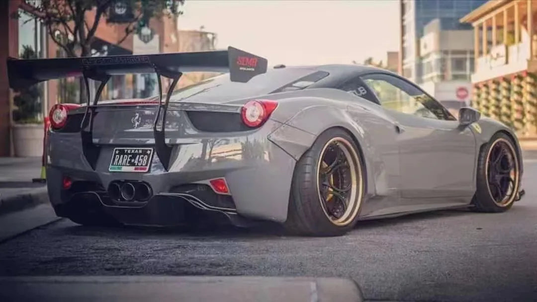 New Product for Ferrari 458 488 Carbon Fiber Spoiler 458 488 SVR Style Tail Spoiler