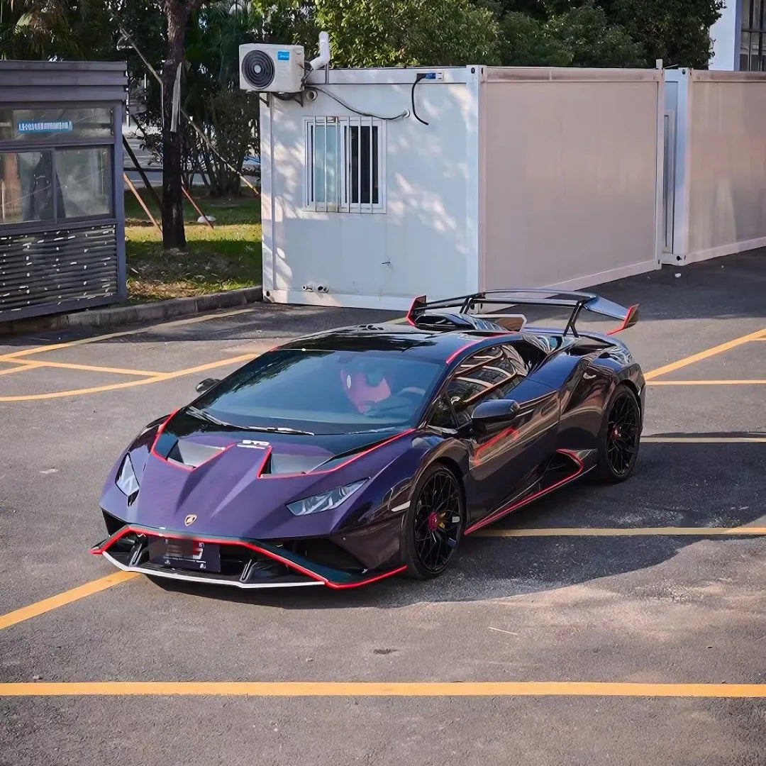 Auto Body Kit Bumper for Lamborghini Huracan LP580 LP610 EVO Retrofit Upgrade New STO Surround Kit 1:1 Development