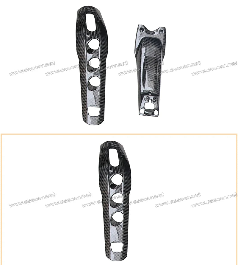 Car Central Control Button Cover Trim Sticker Panel Patch Interior Decoration Accessories For Ferrari F12 OEM Style