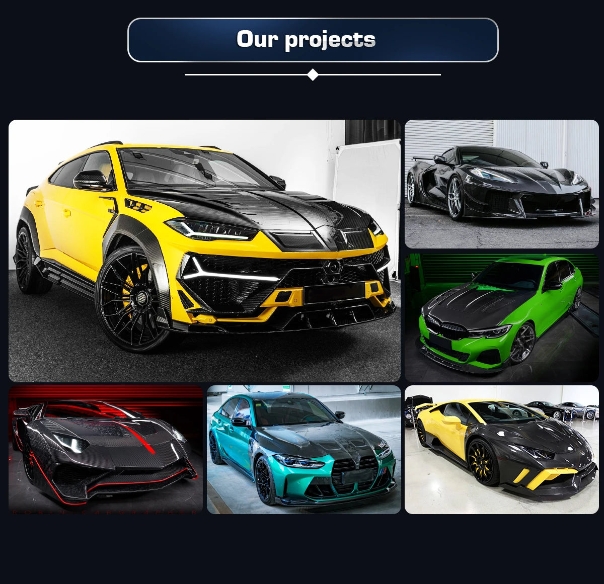 ZR1 Style Carbon Fiber Front Engine Hood Bonnet with Big Vents New Condition for Chevrolet Corvette C8 Z06 Stingray 2020-2025