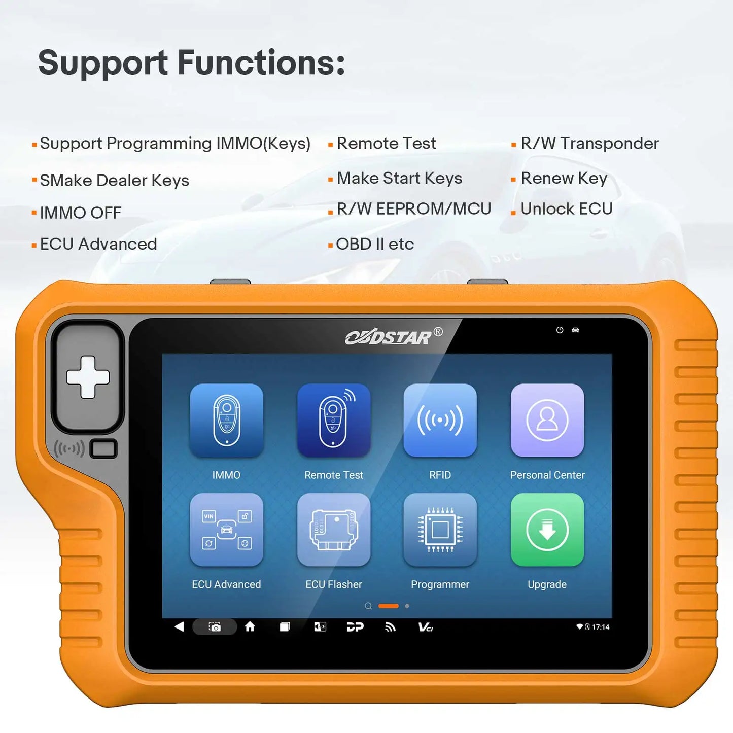 2 Year Update OBDSTAR X300 Classic G3 A1+A2 (KEY MASTER G3) Key Programmer and Key Sim 5 In 1 Key Simulator and Motorcycle Kits