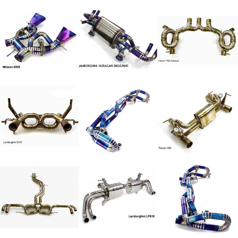 Exhaust System For Porsche 911 992 GT3 4.0L Exhaust System