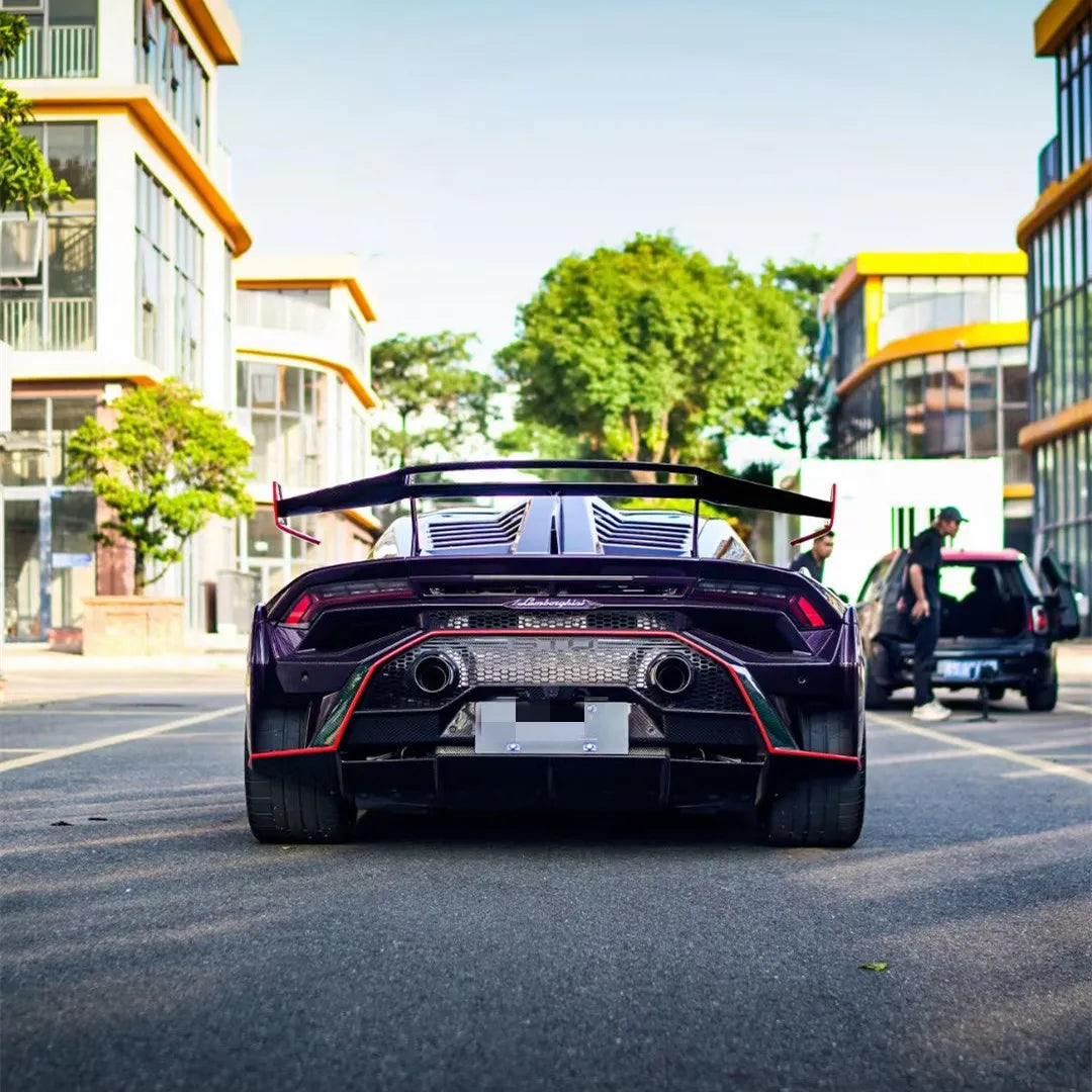 Auto Body Kit Bumper for Lamborghini Huracan LP580 LP610 EVO Retrofit Upgrade New STO Surround Kit 1:1 Development