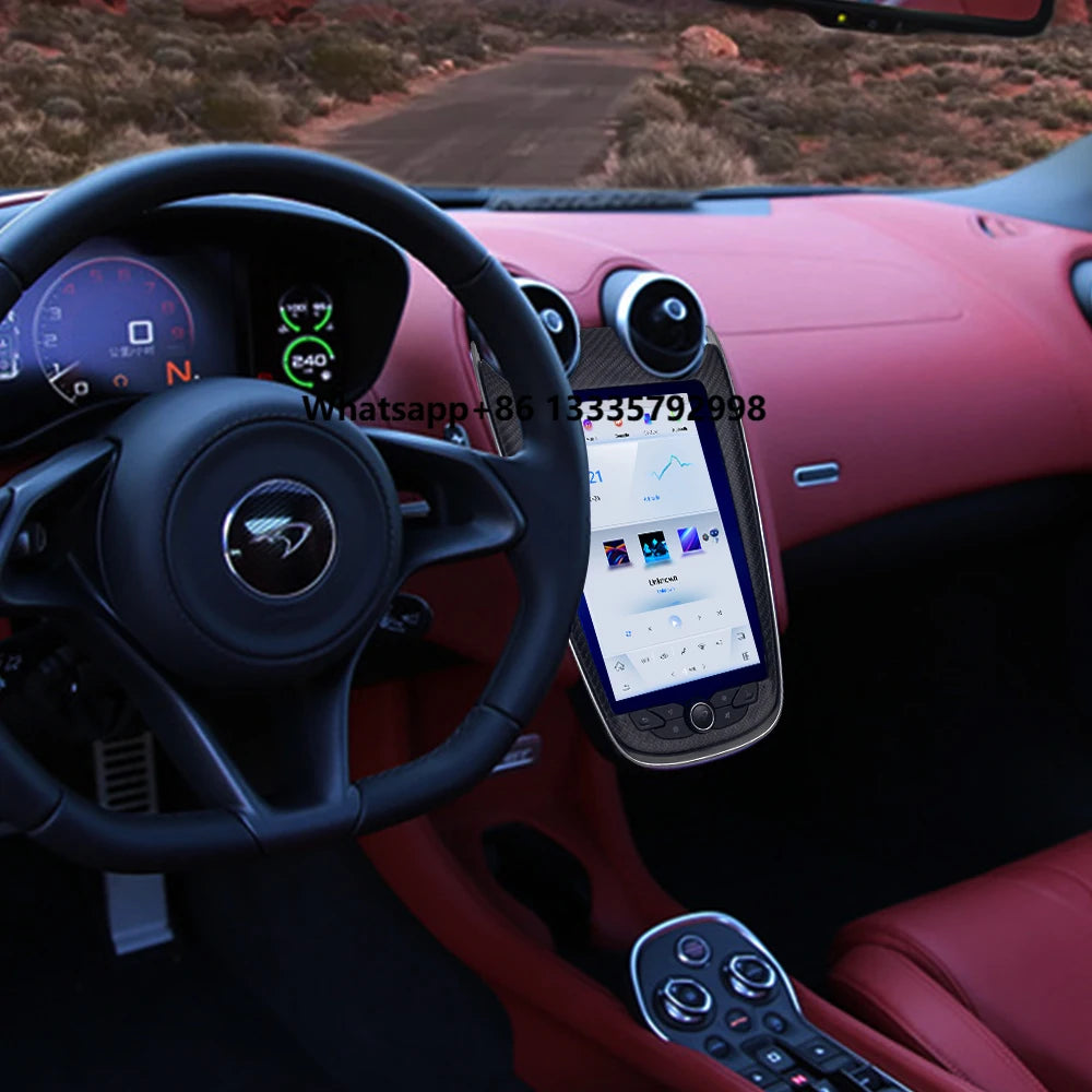 Newest Android Screen for Mclaren GT/570/540C/600LT Android 11 Car Multimedia Player GPS Radio Stereo Head Unit Radio