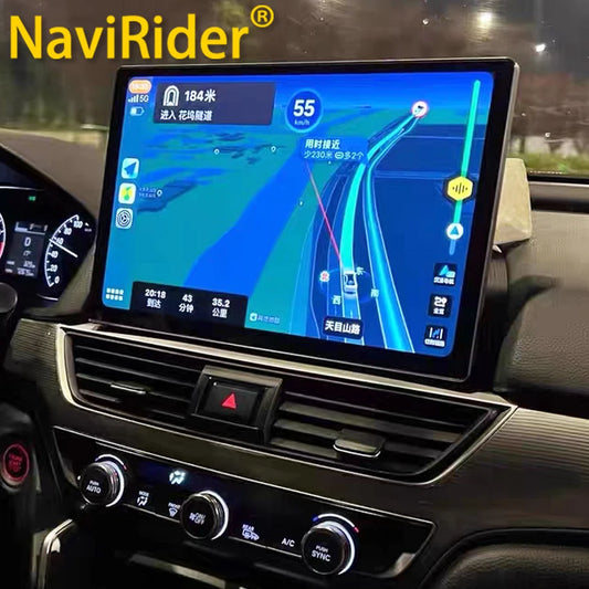 13.3'' Android 14 2K Screen For Honda Accord 2018 2019 2020 Stereo GPS Car Multimedia Video Player Navigation Carplay Head Unit
