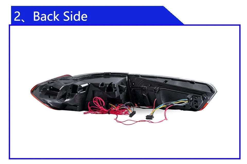 Car Taillights For BMW 3 Series G20 G28 320i 325i 330i 2020-2024 Upgrade LED Dynamic Dragon Scale Taillight Accessories Assembly