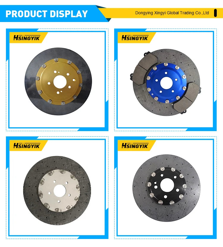 Upgraded versionNew Stock Arrival CCB Rotors Front and Rear Ceramic Brake Rotors for Mclaren GTR R35 Carbon Disk and Pads