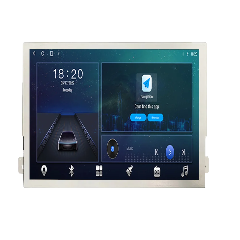 12.3inch Android 13 Touch Screen 8+256GB Car Stereo For Dodge Charger 2011-2019 Car Radio Player GPS Navigation CarPlay HeadUnit