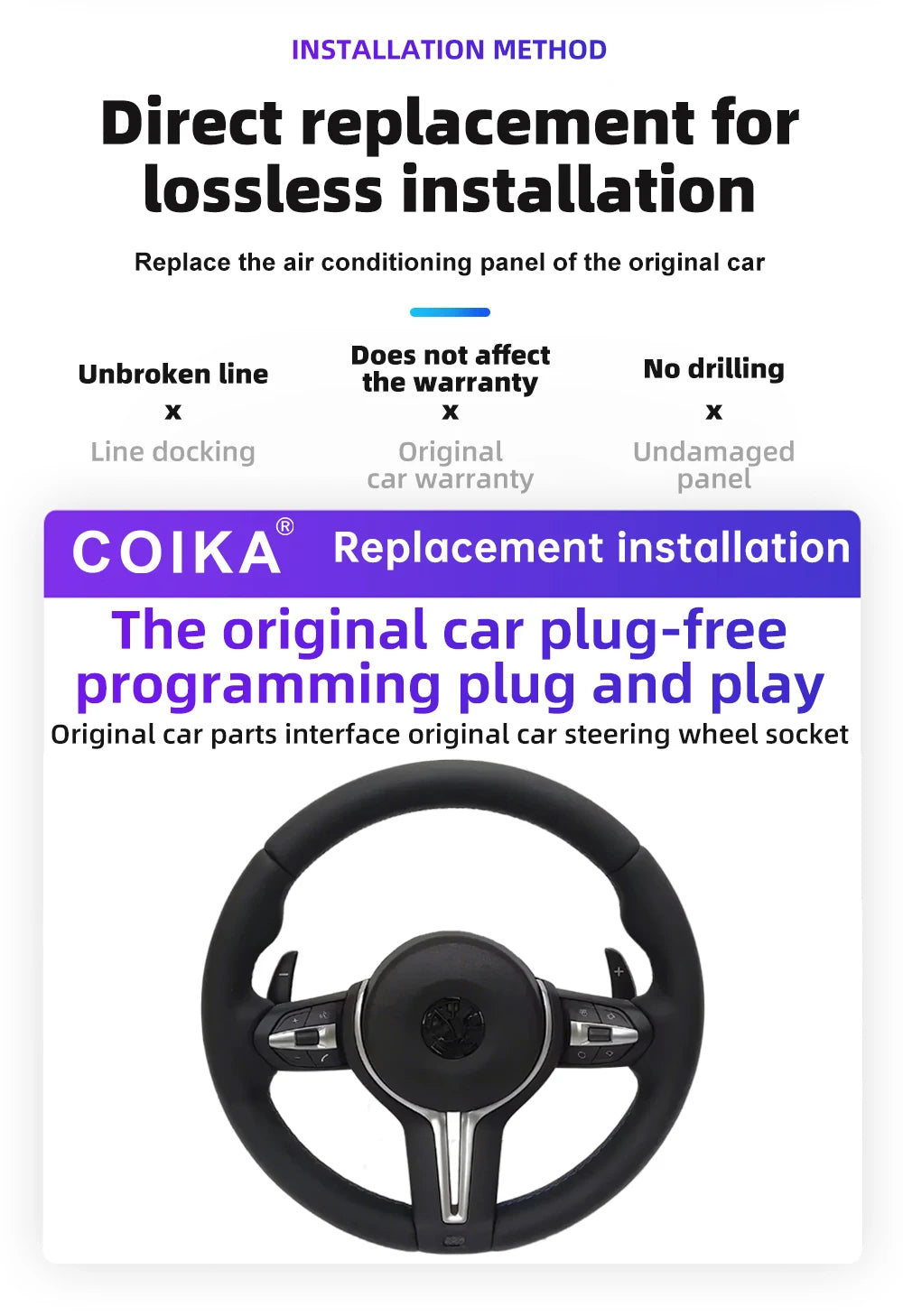 With Paddle Shifter Full Leather Steering Wheel For BMW 3 Series E90 E91 E92 E93 X5 E70 X6 E71 E82 E88 E81 E87 Car Accessories