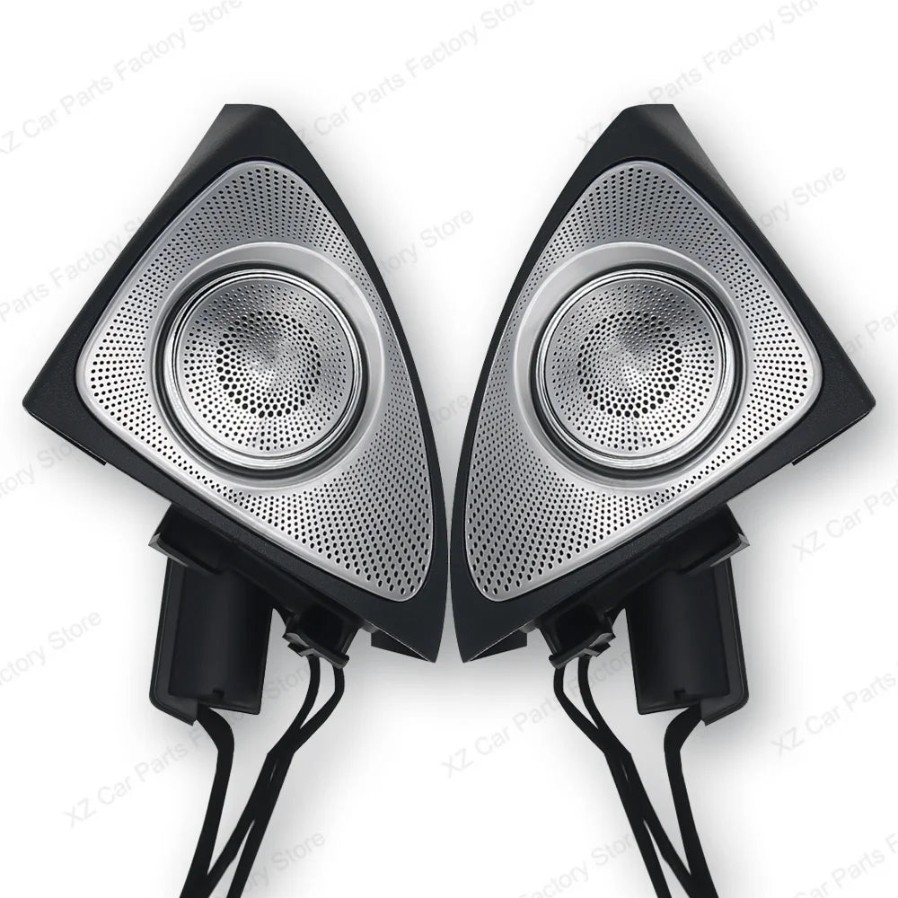 For Mercedes-benz C Glc E S W205 W213 W222 X253 64 Colors Led Rotating Tweeter Speaker Rgb Led Ambient Light 3d Horn Accessory