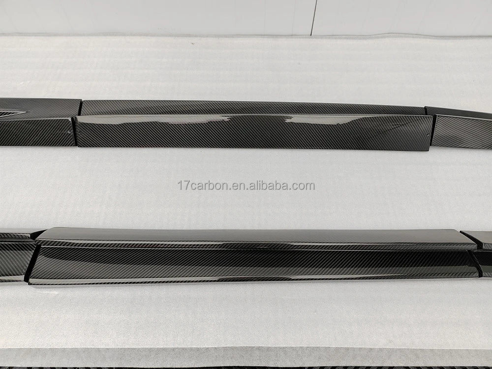 OEM Style Dry Carbon Fiber Side Skirt Extension Perfect Fit for Aston Martin DBX 707