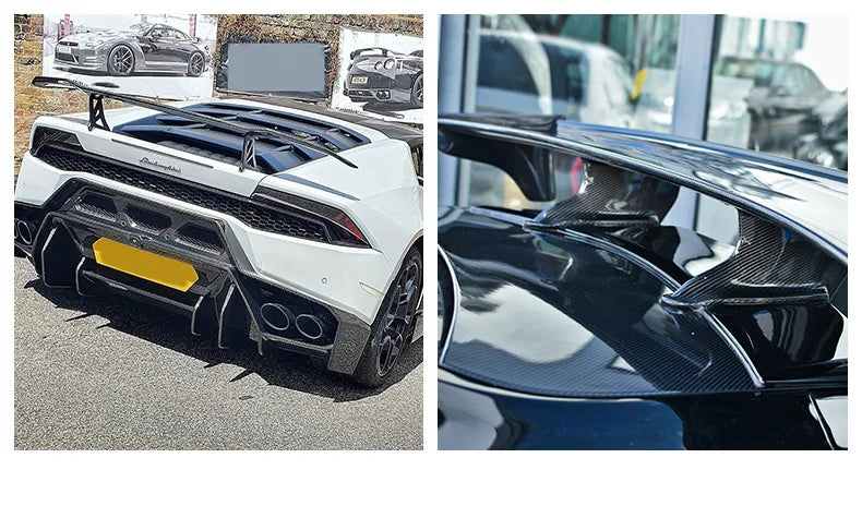suitable for Upgrade 765LT Style Carbon Fiber Rear Diffuser Mclaren 720s Body Kit 2017-2019