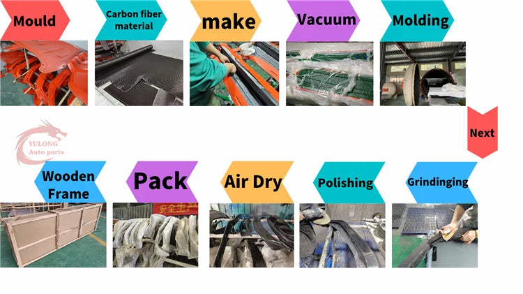 Ferrari 488 GTB unveils new high-quality OEM-style dry carbon fiber door pairs