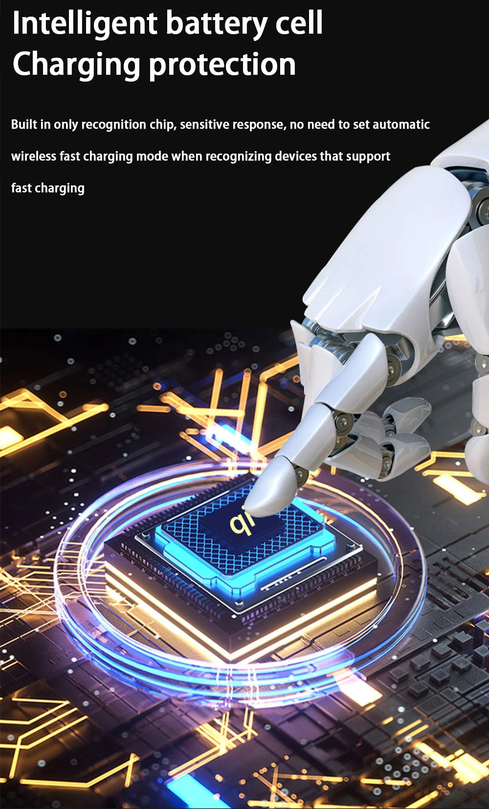 for Maserati Quattroporte M156 2014-2024 Center Console Storage Car Wireless Mobile Phone Charger QI 18W Magsafe Fast Charging