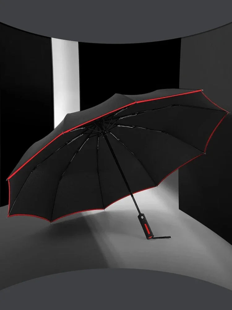 For Jaguar E-PACE F-PACE F-TYPE I-PACE XE XF XK XJR XJ XEL XFL XKR Car Automatic Folding Windproof Sunshade Umbrella Accessories